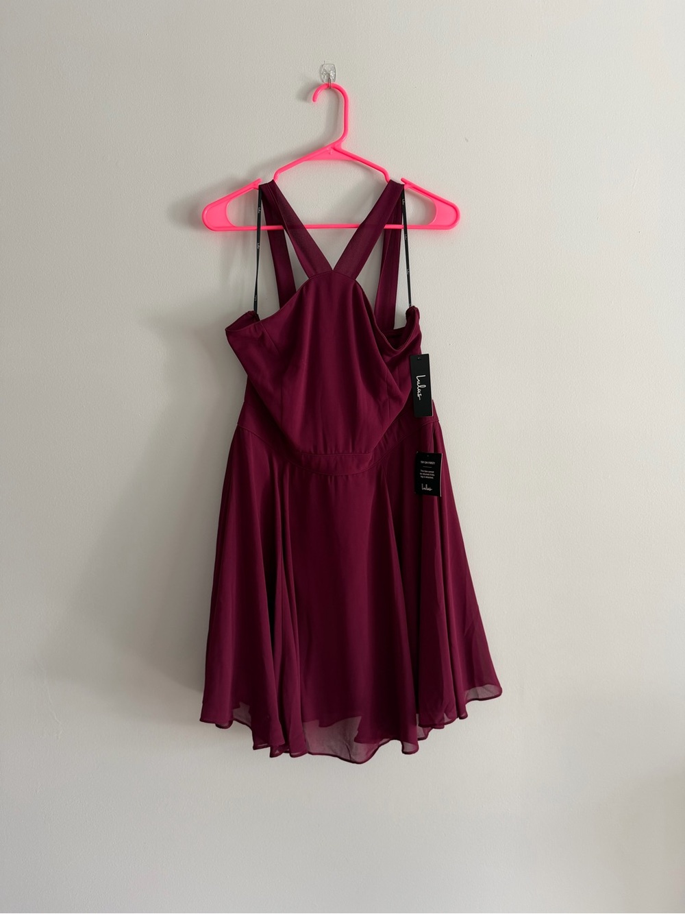 Maroon dress